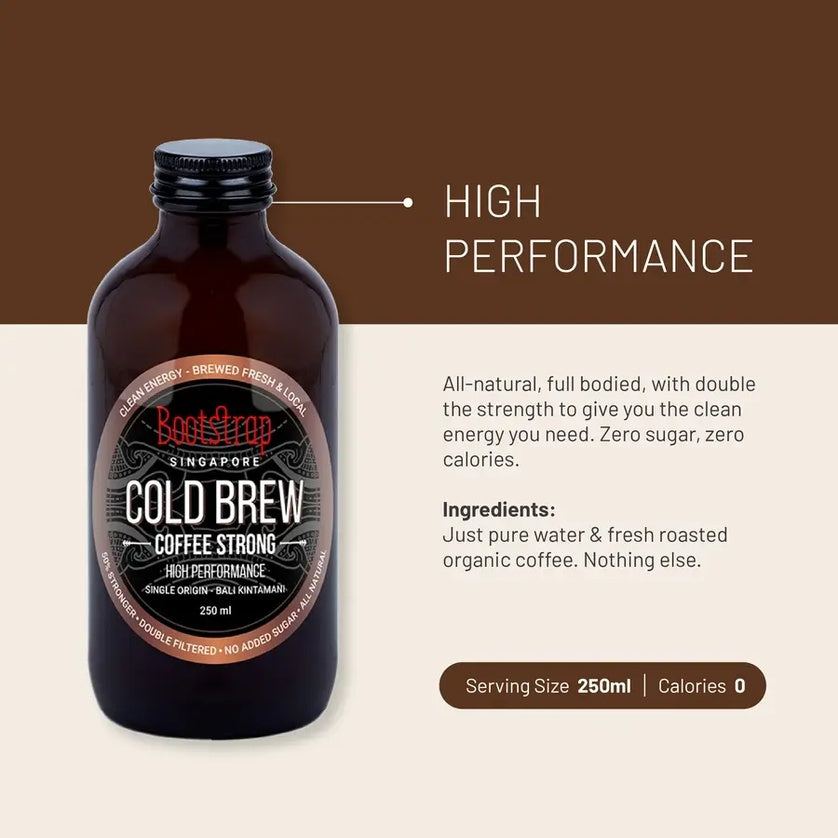 Strong Cold Brew Coffee – Bootstrap Beverages